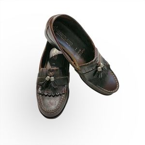 Eastland Penny Loafer Slip On Dress Shoes Brown Size 8 Genuine Leather Upper